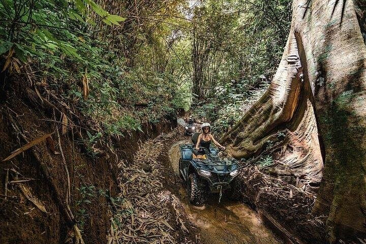 Full-Day ATV Adventure in Ubud: Tegenungan Waterfall, Goa Gajah & Temple Circuit photo 2