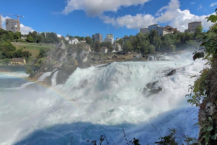 Rhine Falls Day Trip by Train from Zurich — Laufen Castle Views & Summer Boat Rides