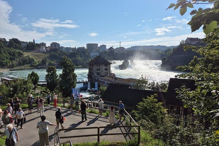 Rhine Falls Day Trip by Train from Zurich — Laufen Castle Views & Summer Boat Rides photo 3