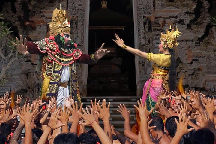 Kecak Ramayana Fire Dance in Ubud — Sunset Kecak Performance