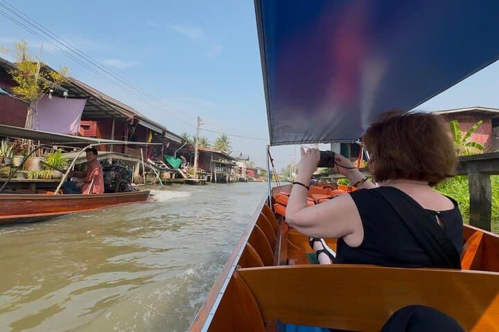 Bangkok Floating Market & Maeklong Train Market Day Trip — Damnoen Saduak Canals photo 6