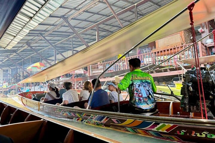 Bangkok Floating Market & Maeklong Train Market Day Trip — Damnoen Saduak Canals photo 5