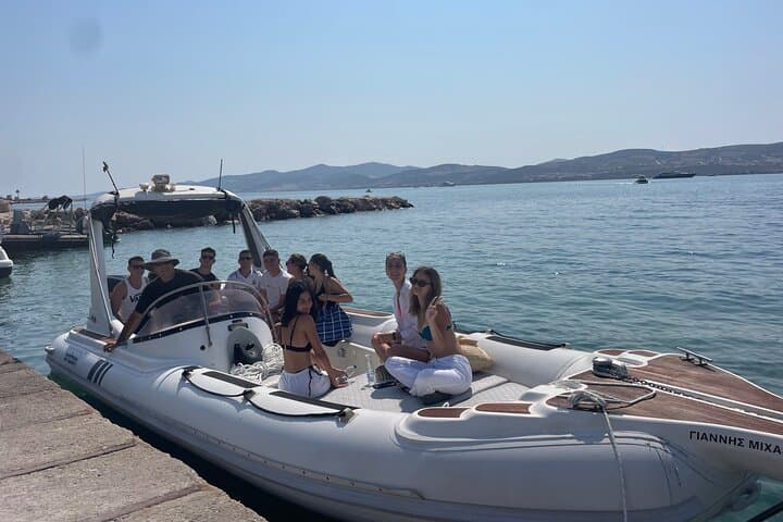 Paros Private 4.5-Hour Boat Tour to Blue Lagoon & Antiparos Caves photo 2