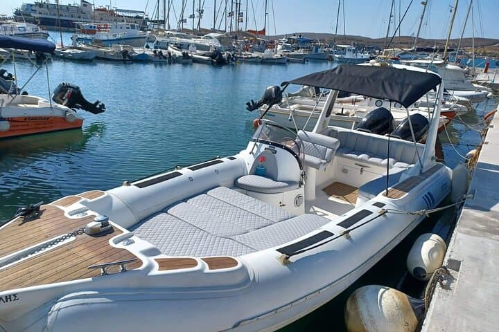 Paros Private 4.5-Hour Boat Tour to Blue Lagoon & Antiparos Caves photo 5