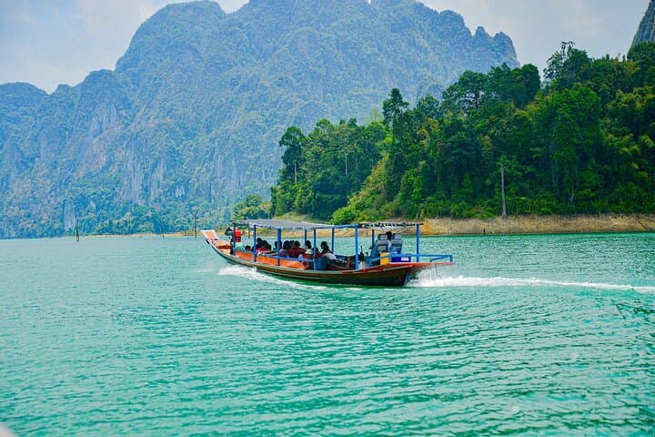 Cheow Lan Lake Day Trip from Krabi — Cave, Kayak & Floating Lunch photo 2