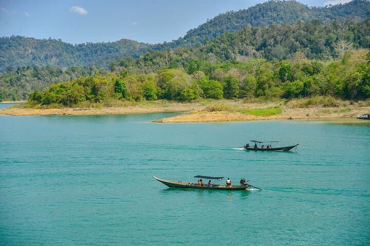 Cheow Lan Lake Day Trip from Krabi — Cave, Kayak & Floating Lunch photo 3