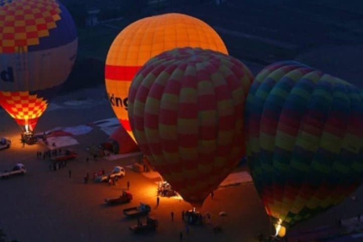 Sunrise Hot Air Balloon Over Luxor: Nile Valley Aerial Flight at Dawn photo 3