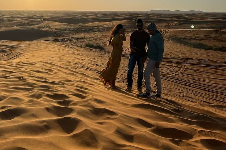 Dubai Desert Safari with BBQ Dinner and Belly Dance — Evening Dune Bashing in Lahbab photo 2