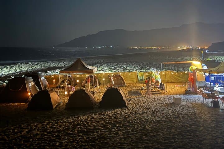 Coastal Camp at Sifa Beach: 2-Day Bonfire & BBQ Escape from Muscat photo 5