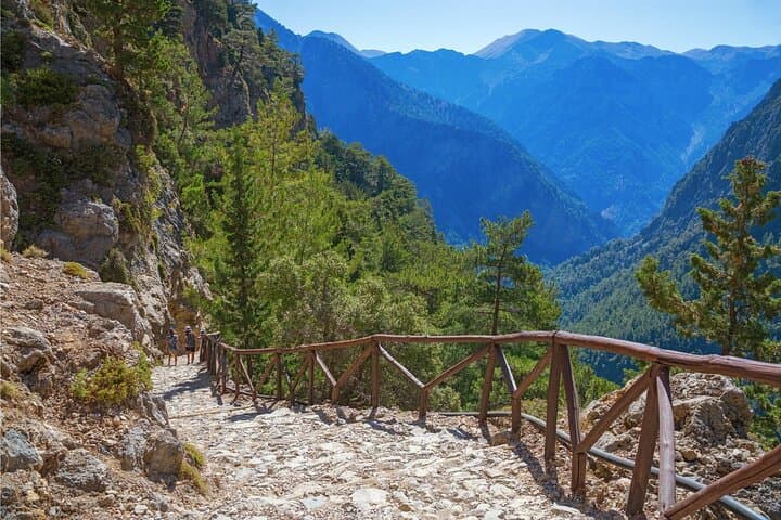Samaria Gorge Hike — 16km Descent From Omalos to Agia Roumeli, Crete