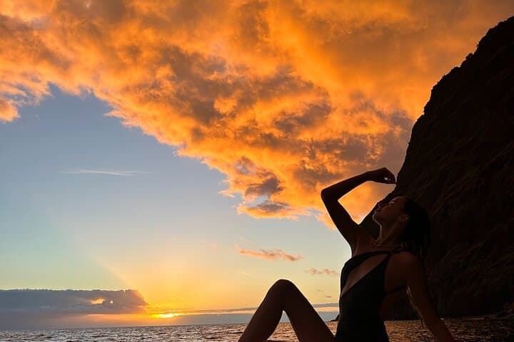 Funchal Sunset Boat Tour with Paddleboard | Private Madeira Coastal Cruise photo 3
