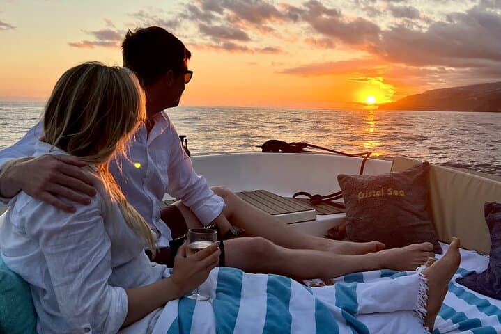 Funchal Sunset Boat Tour with Paddleboard | Private Madeira Coastal Cruise photo 5