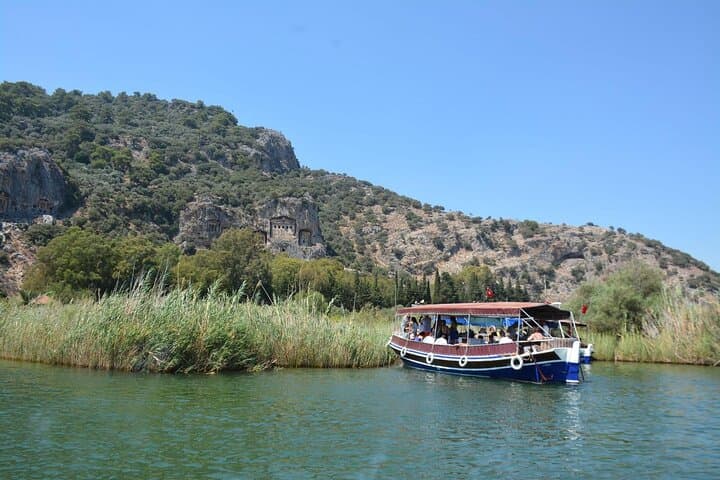Full-Day Dalyan Boat Tour from Marmaris — Turtle Beach, Mud Baths & Lycian Rock Tombs photo 5