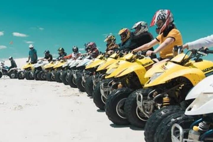 Cape Town Action Day: Quadbike Dunes, Two Oceans Aquarium & Sunset Champagne Cruise photo 3