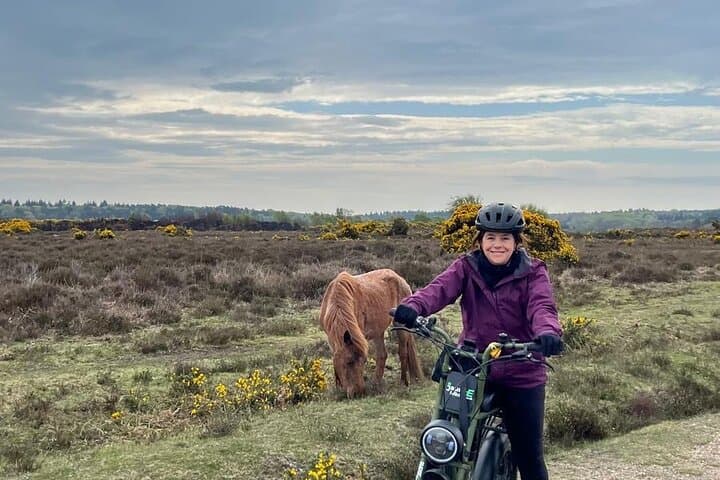 Retro E‑Bike Hire: Explore New Forest Coastal Trails from Keyhaven photo 2