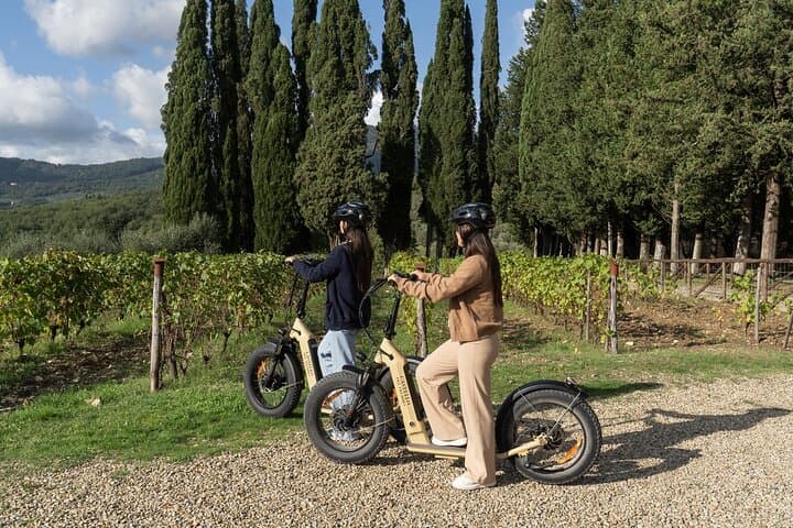 E-scooter Chianti Rufina Vineyard Tour: Ride through Tuscan Hills and Wine Tasting photo 3