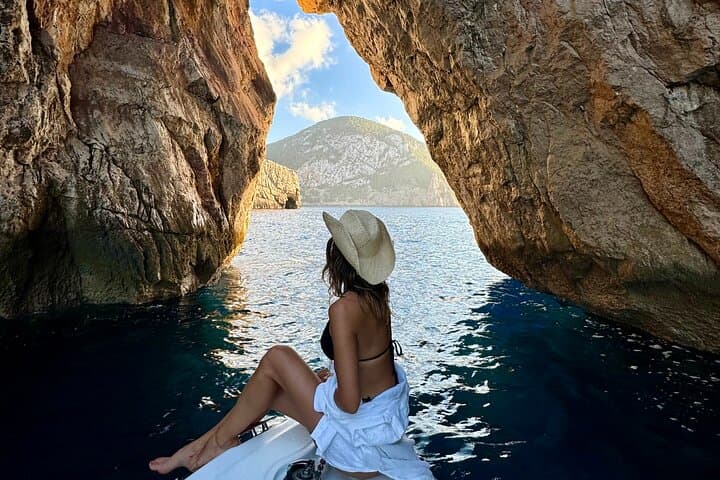 Sunset at Es Vedrà: Full-Day Boat, 4x4 & Guided Hike from Ibiza photo 2