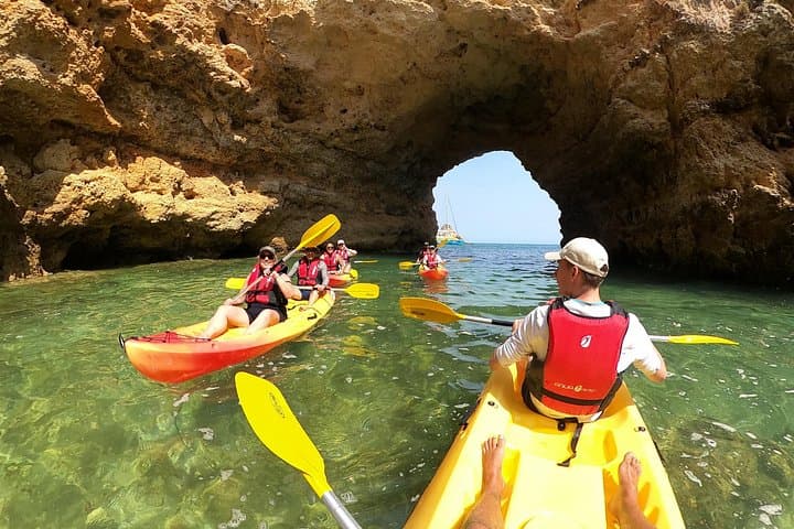 Alvor to Lagos Full-Day Kayak, Snorkel & Traditional Boat Adventure photo 3
