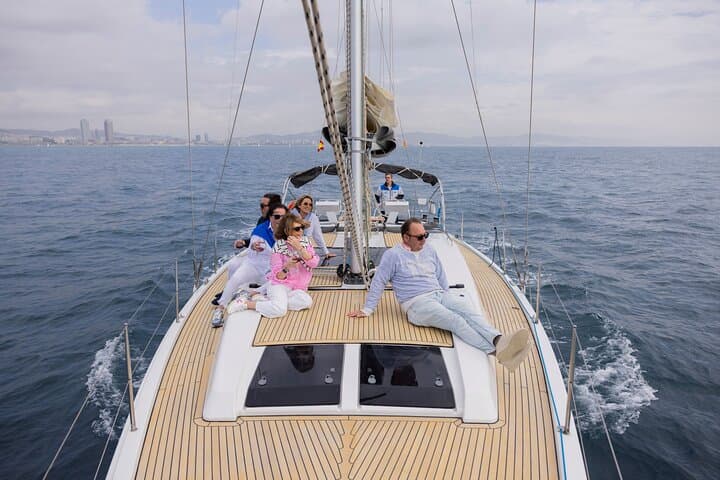 Barcelona Coastal Sail: Luxury Private Sailboat Experience from Port Olímpic photo 6