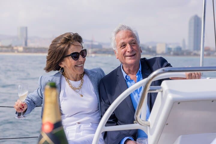 Sunset Luxury Sailboat Cruise from Port Olímpic — Barcelona Skyline by Sea photo 6