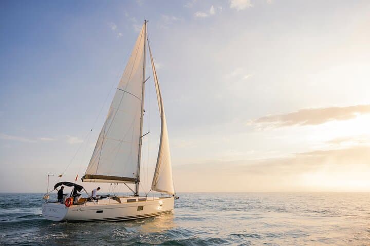 Sunset Luxury Sailboat Cruise from Port Olímpic — Barcelona Skyline by Sea photo 2