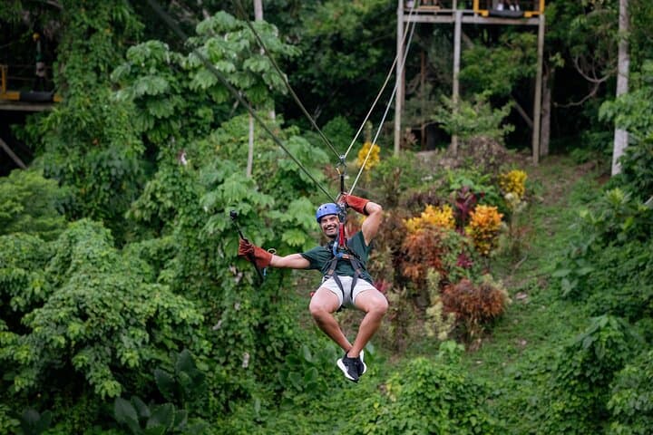 Punta Cana Zipline Adventure: Soar Over the Caribbean Jungle on 12 Lines
