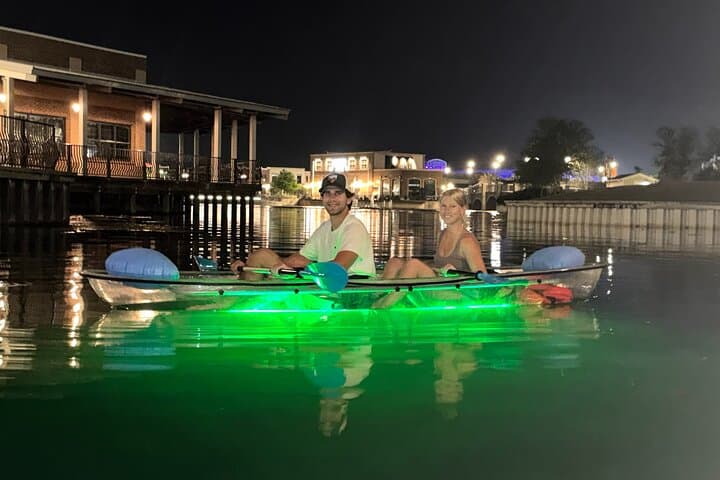 Glow-in-the-Dark Kayaking at OWA: Nighttime LED Kayak Experience in Foley, AL photo 2