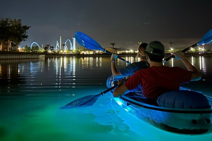 Glow-in-the-Dark Kayaking at OWA: Nighttime LED Kayak Experience in Foley, AL photo 1