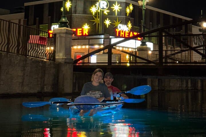 Glow-in-the-Dark Kayaking at OWA: Nighttime LED Kayak Experience in Foley, AL photo 3