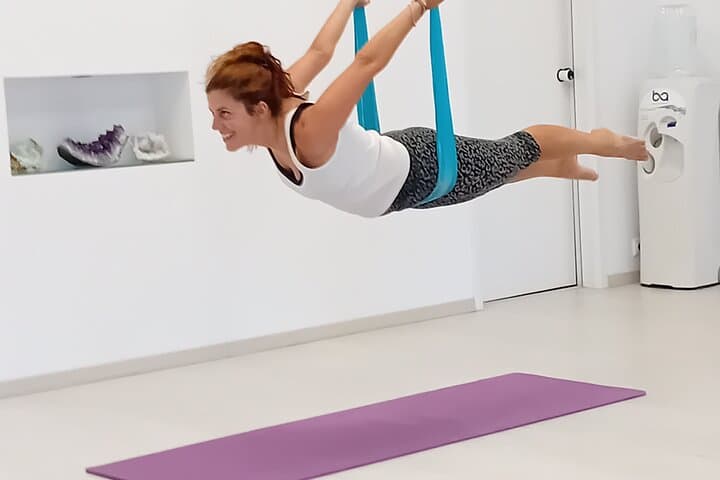 Aerial Yoga on Paros: Hammock Flow and Island Calm photo 6