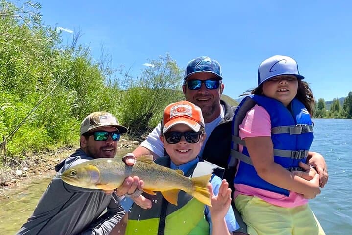 Half Day Big Boat Fishing in Jackson Hole: Family-Friendly Angling on Iconic Rivers photo 2