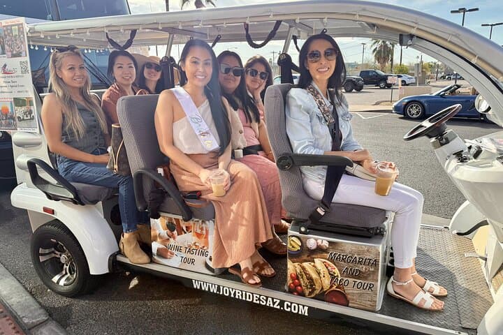 Private Golf Cart Tour of Old Town Scottsdale — Cruise Art, History & Sonoran Streets photo 2