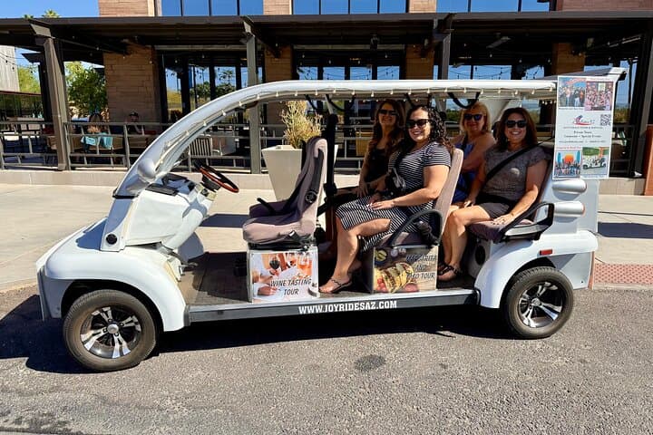 Private Golf Cart Tour of Old Town Scottsdale — Cruise Art, History & Sonoran Streets photo 4