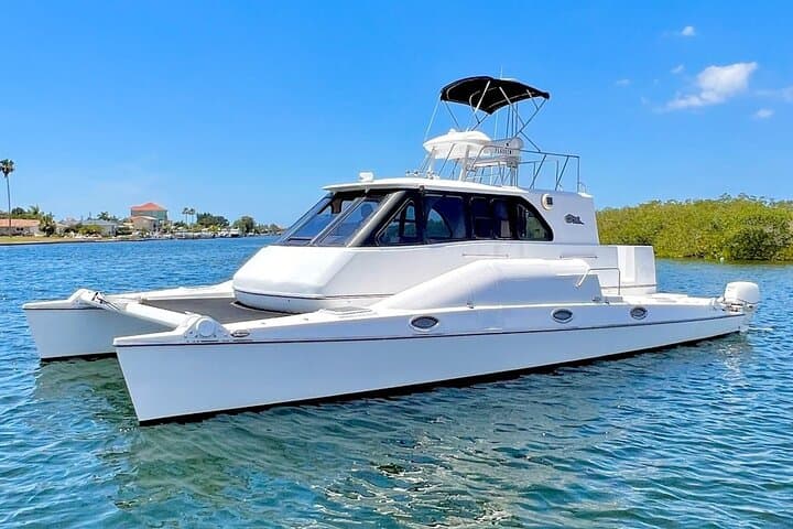 Private Catamaran Charter to Crab Island from Destin — Half-Day Catamaran Rental