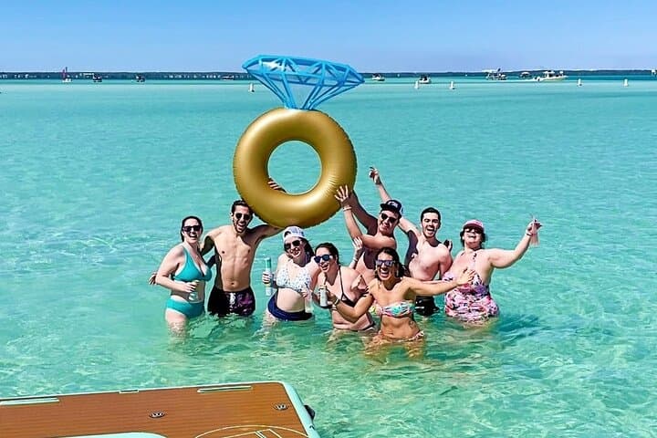 Private Catamaran Charter to Crab Island from Destin — Half-Day Catamaran Rental photo 5