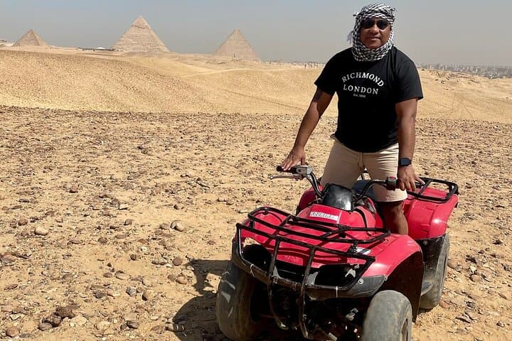 Giza Pyramids Camel Ride and ATV Quad Bike Private Tour photo 6