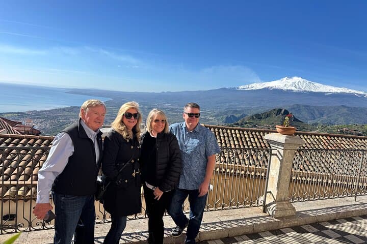 Mount Etna & Taormina Day Trip from Messina — Volcano Hike and Coastal Culture photo 2
