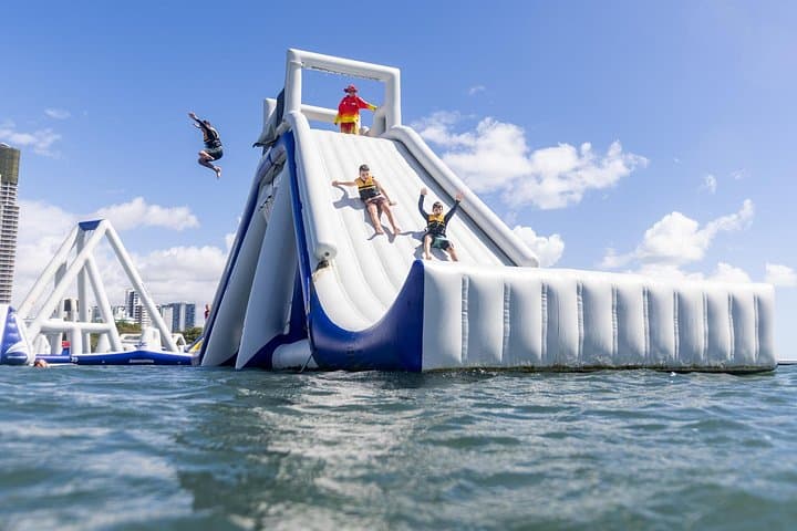50-Minute GC Aqua Park: Inflatable High-Energy Fun on the Gold Coast Broadwater photo 3