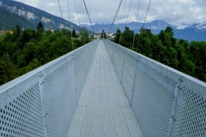 CLOY Hanging Bridge Quick Tour — Sigriswil Panoramic Views Over Lake Thun photo 2