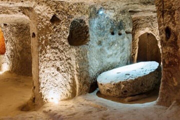 Cappadocia Private Day Tour: Kaymakli Underground City, Cavusin Castle & Avanos Pottery photo 2