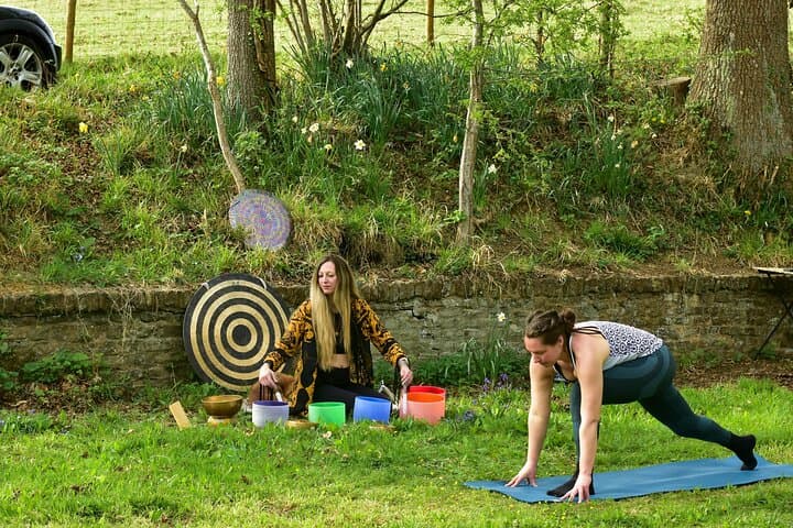 Brighton Countryside Yoga & Soundbath Retreat: Forest Flow and Firepit Lunch photo 6