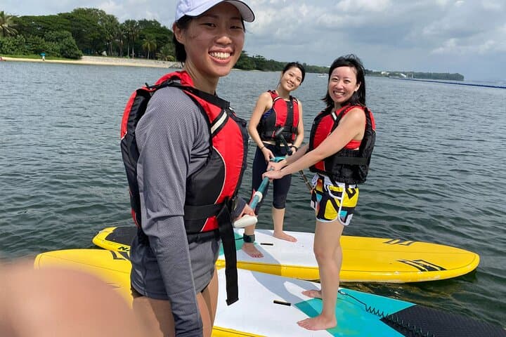 Standup Paddleboard Orientation at Pasir Ris Beach: Learn SUP in Singapore's Calm Coastal Waters