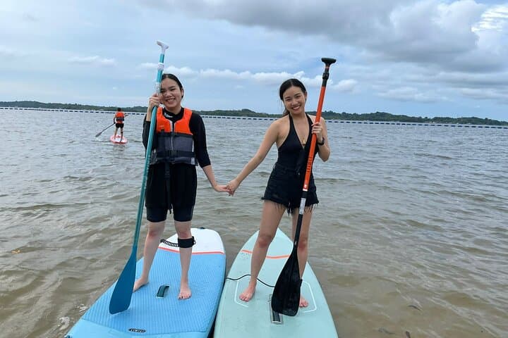 Standup Paddleboard Orientation at Pasir Ris Beach: Learn SUP in Singapore's Calm Coastal Waters photo 4