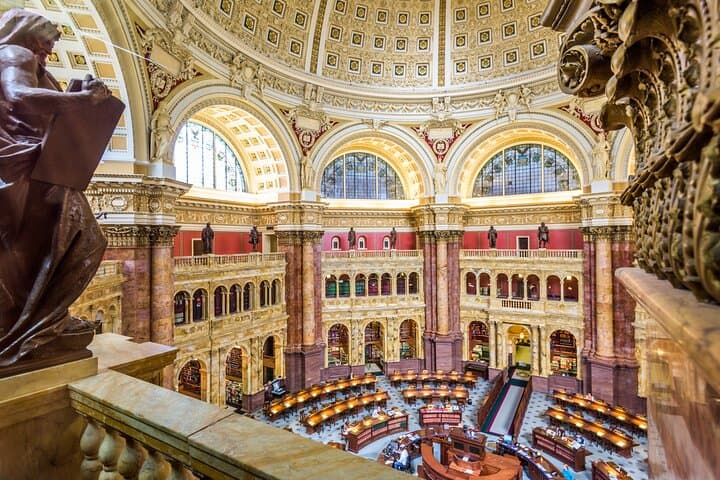 US Capitol and Monuments Walking Tour: Library of Congress Insider Visit photo 5