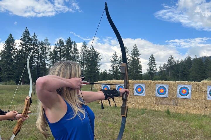 Aim True in Tahoe: Outdoor Archery Lesson in the Pines