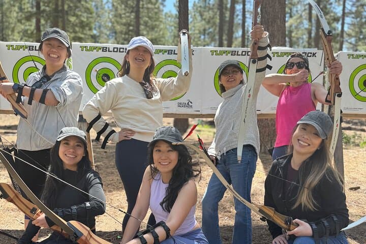 Aim True in Tahoe: Outdoor Archery Lesson in the Pines photo 6