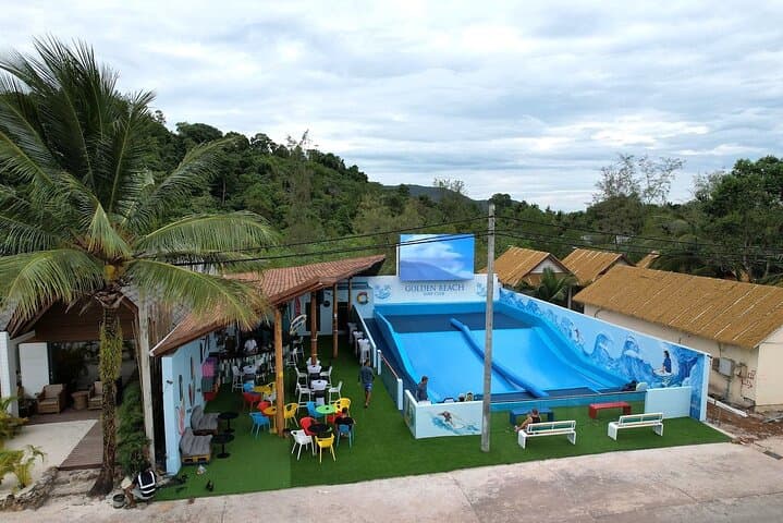Koh Rong Surfing Experience at Golden Beach Surf Club — Sok San Wave Simulator photo 4