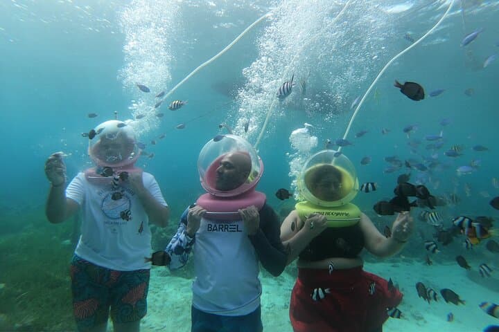 Walk the Seafloor: Private Helmet Diving & Snorkeling in Cebu photo 4