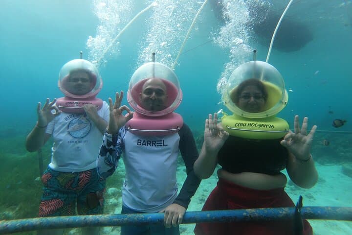 Walk the Seafloor: Private Helmet Diving & Snorkeling in Cebu photo 5