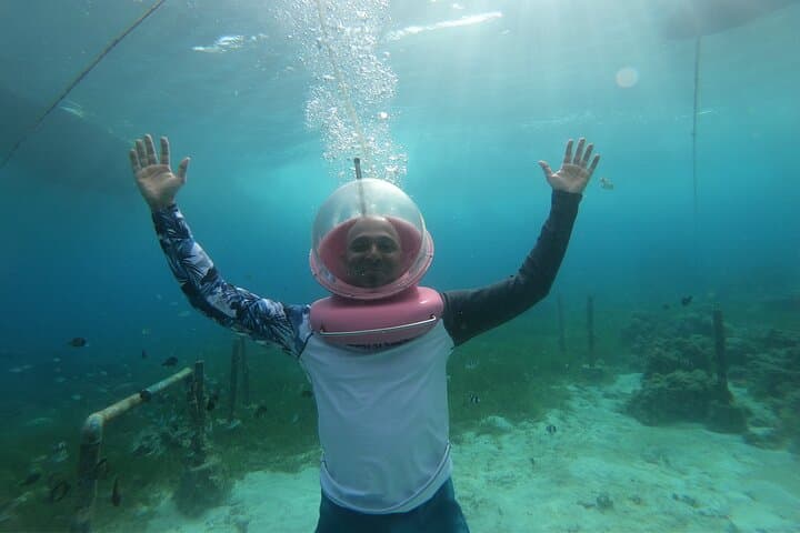 Walk the Seafloor: Private Helmet Diving & Snorkeling in Cebu photo 6